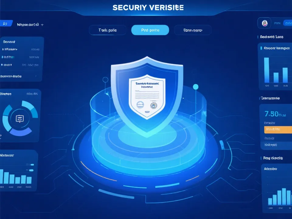 平台资质认证与核验展示